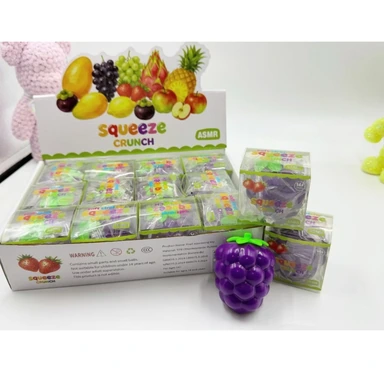 Grape Squishy - Clay & Building Block Filling